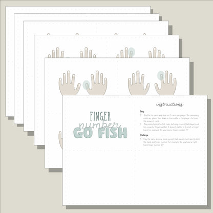 Finger Number Go Fish