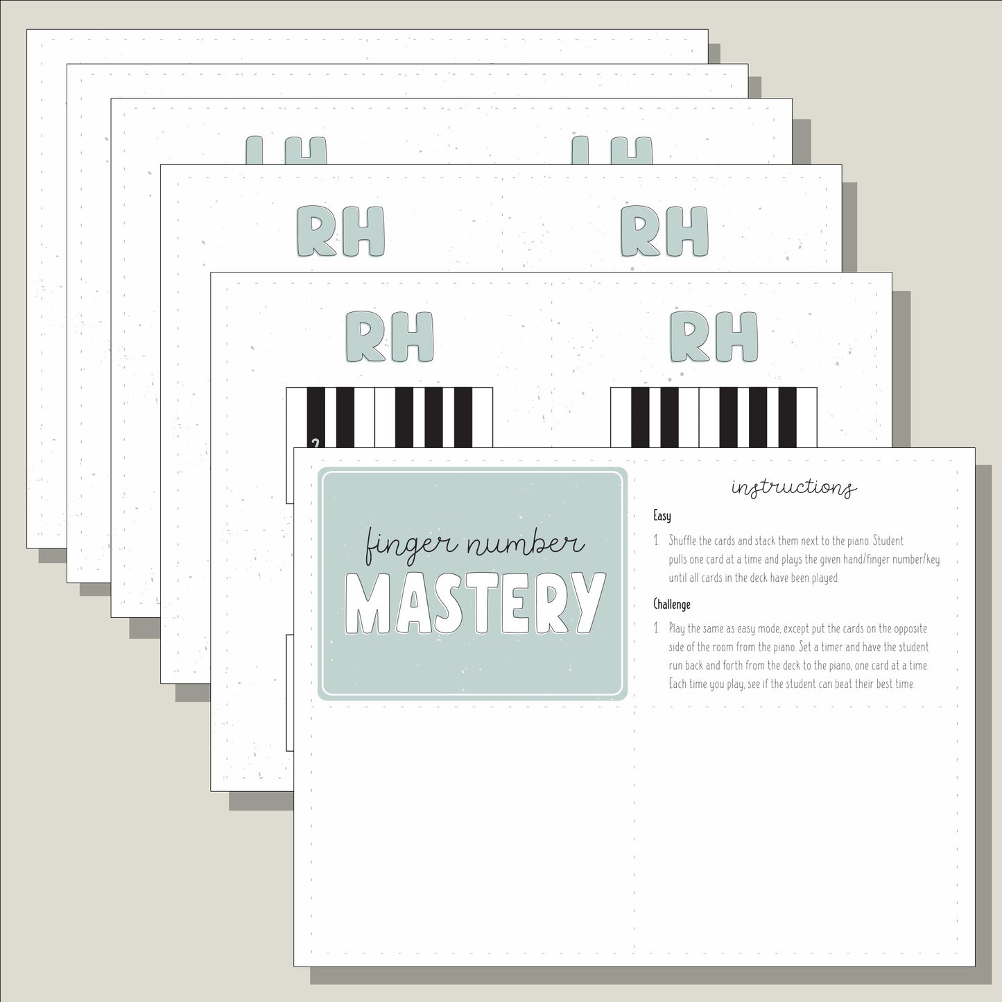 Finger Number Mastery