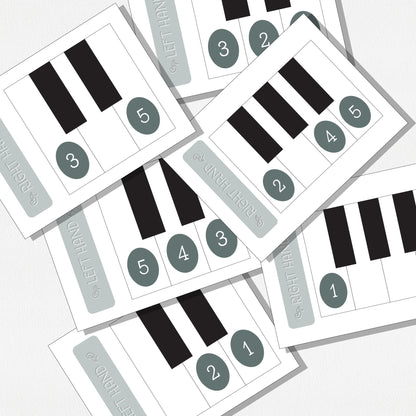 Finger Tapping Challenge Cards